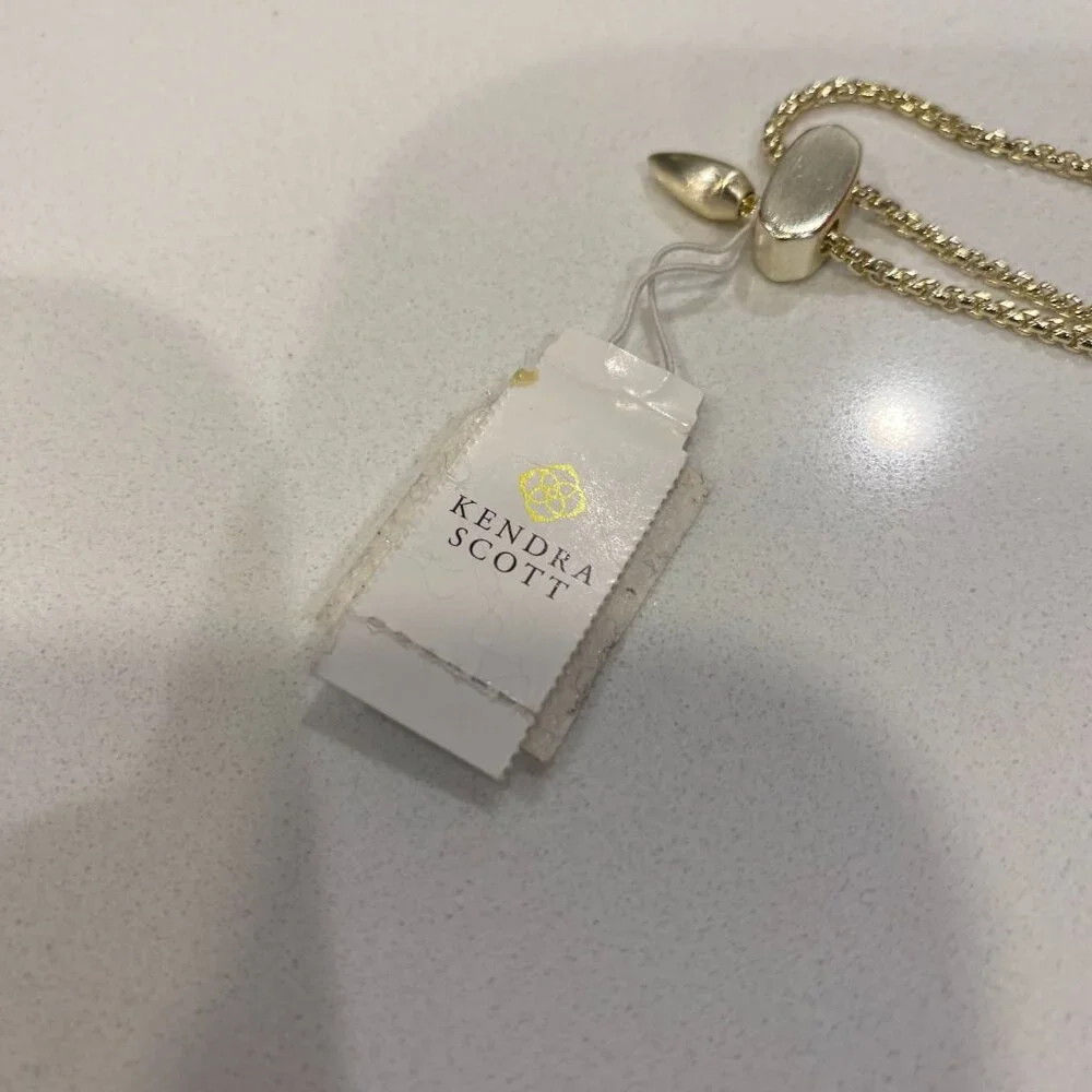 Kendra Scott Deanne Long Sunburst Necklace NWT - Picture 9 of 10